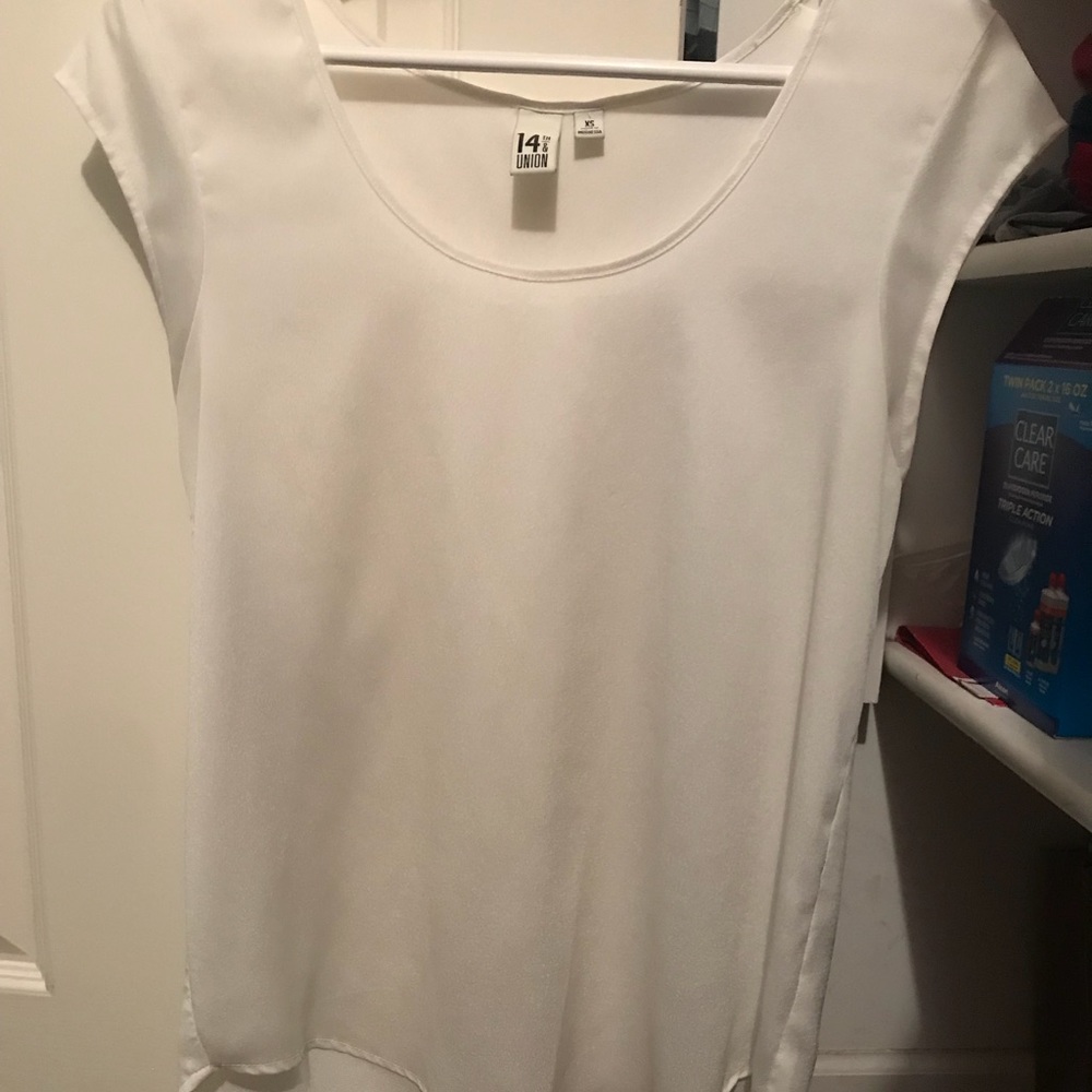 Ivory tunic